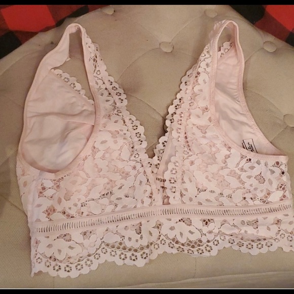 Victoria Secret Baby Pink Bralette Size M - Picture 2 of 5